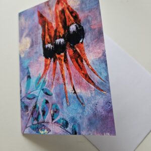 Greeting Card - A Flicker in the Mirage