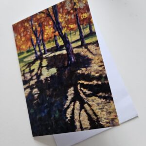Greeting Card - Autumn Shadows