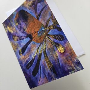 Greeting Card - Touch of Fire